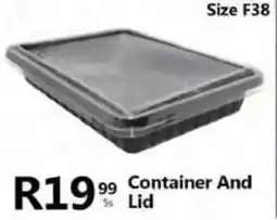 Take 'n Pay Container And Lid offer