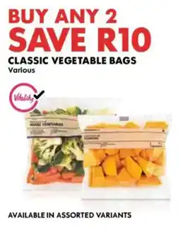 Woolworths Classic vegetable bags offer