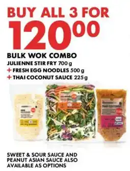 Woolworths Bulk wok combo offer