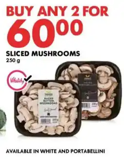 Woolworths Sliced mushrooms offer