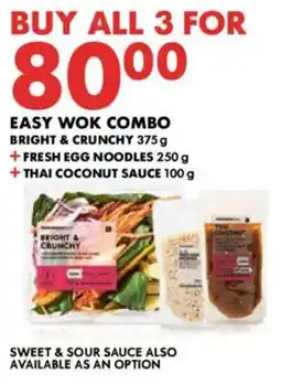 Woolworths Easy wok combo offer