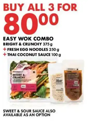 Woolworths Easy wok combo offer