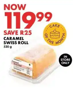 Woolworths Caramel swiss roll offer