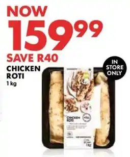 Woolworths Chicken Roti offer
