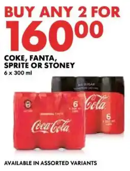 Woolworths Coke, fanta, sprite or stoney offer