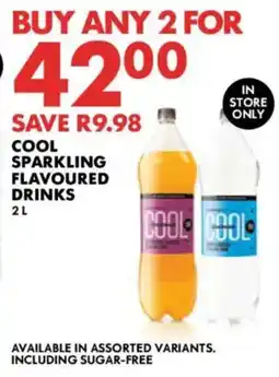 Woolworths Cool sparkling flavoured drinks offer