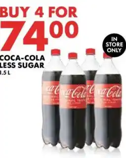 Woolworths Coca-cola less sugar offer
