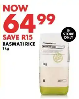 Woolworths Basmati Rice offer