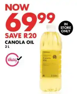 Woolworths Canola Oil offer
