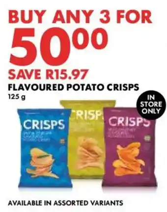 Woolworths Flavoured potato crisps offer