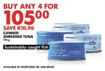 Woolworths Canned shredded tuna offer