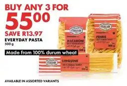 Woolworths Everyday pasta offer