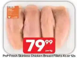 Pick n Pay PnP Fresh Skinless Chicken Breast Fillets offer