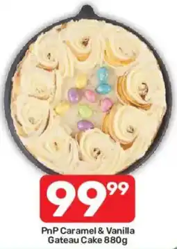Pick n Pay PnP Caramel & Vanilla Gateau Cake offer