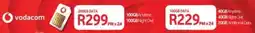 Game Vodacom - 200gb data offer