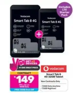 Game Vodacom - smart tab 8 4g offer