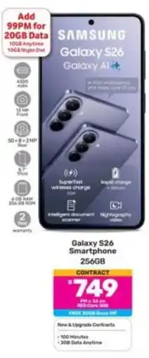 Game Samsung - galaxy s26 smartphone 256gb offer