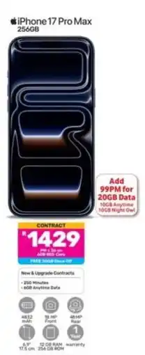 Game Apple - iphone 17 pro max 256gb offer