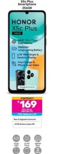 Game Honor - x5c plus smartphone offer