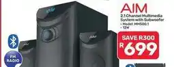 Pick n Pay Hypermarket Aim - 2.1 channel multimedia system with subwoofer offer