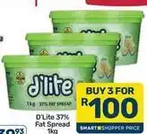 Pick n Pay Hypermarket D'lite - 37% fat spread offer