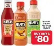 Pick n Pay Hypermarket Mama's - sauce assorted offer