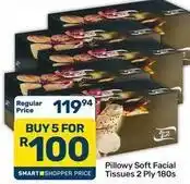 Pick n Pay Hypermarket Pillowy soft facial tissues offer