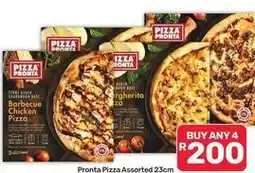 Pick n Pay Hypermarket Pronta pizza assorted offer