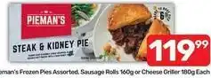 Pick n Pay Frozen - steak & kidney pie offer