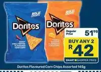 Pick n Pay Doritos - flavoured corn chips offer