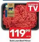 Pick n Pay Lean beef mince offer
