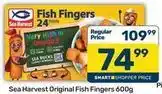 Pick n Pay Sea harvest - fish fingers offer