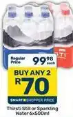 Pick n Pay Thirsti - still or sparkling water offer
