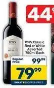 Pick n Pay Kwv - classic red or white offer