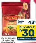 Pick n Pay Spaghetti or macaroni offer