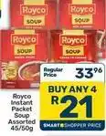 Pick n Pay Royco - instant packet soup offer