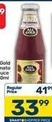 Pick n Pay All gold - tomato sauce offer