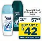 Pick n Pay Rexona - shield roll-on offer