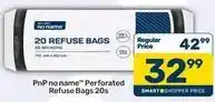 Pick n Pay Refuse bags 20s offer