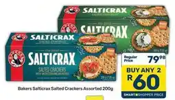 Pick n Pay Bakers - salticrax salted crackers offer