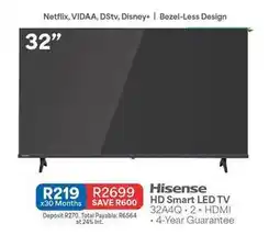 OK Furniture Hisense - hd smart led tv offer