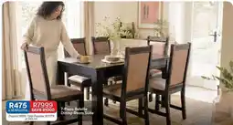 OK Furniture Total - 7-piece belville dining-room suite offer