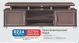 OK Furniture Total - entertainment stand offer
