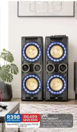 OK Furniture Jvc - dual speakers offer