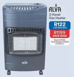 OK Furniture Alva - 3-panel gas heater offer