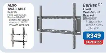 OK Furniture Fixed wall-mount bracket brae407 offer
