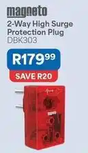 OK Furniture 2-way high surge protection plug dbk303 offer