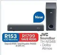 OK Furniture Jvc - soundbar th-n134b offer