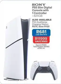 OK Furniture Sony - ps5 slim digital console with 1 controller offer