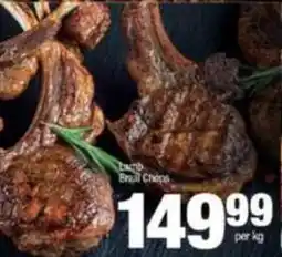 Spar Lamb braail chops offer